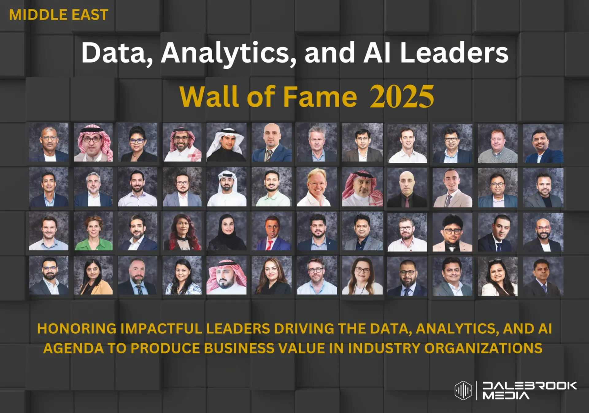 Middle East Data, Analytics and AI Leaders Wall of Fame 2025